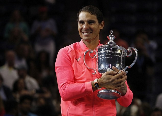 Dồn ép Kevin Anderson đến nghẹt thở, Rafa Nadal vô địch Mỹ mở rộng 2017